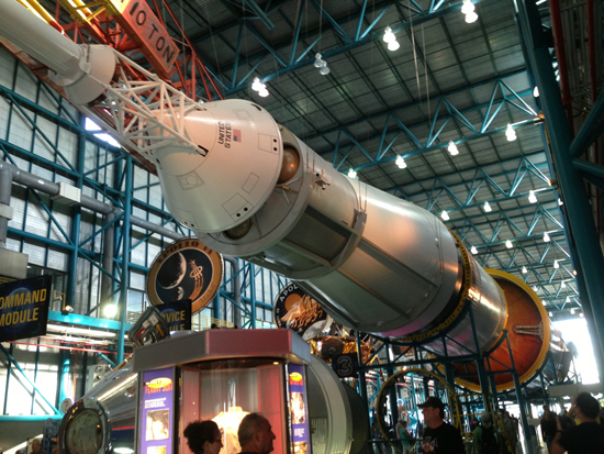 363-foot-long Saturn V moon rocket